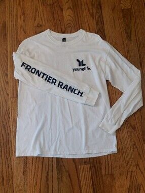 Young Life Frontier Ranch Long-sleeve Tee by Ouray Sportswear Size: L